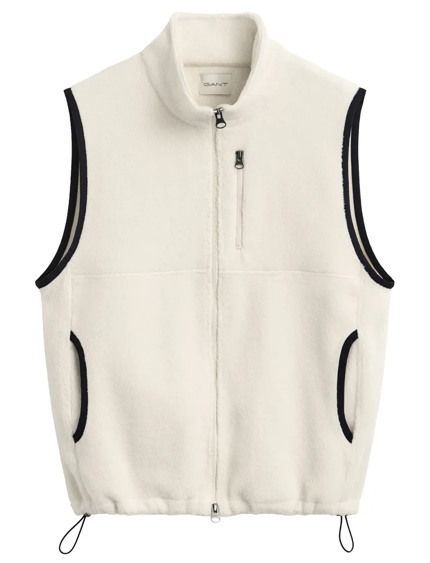 Gant jas wit met borstzak warm