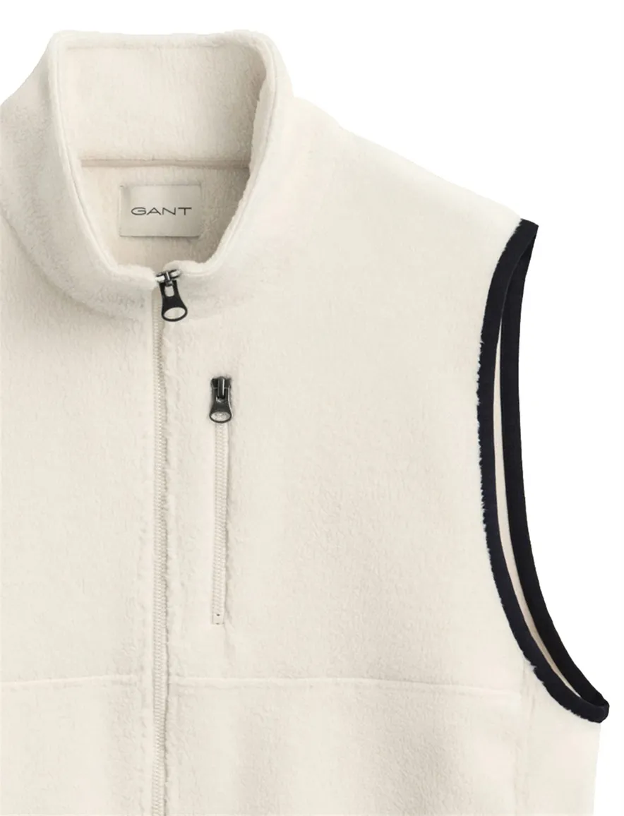 Gant jas wit met borstzak warm