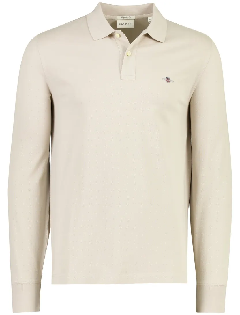 Poloshirts Gant Regular Fit beige