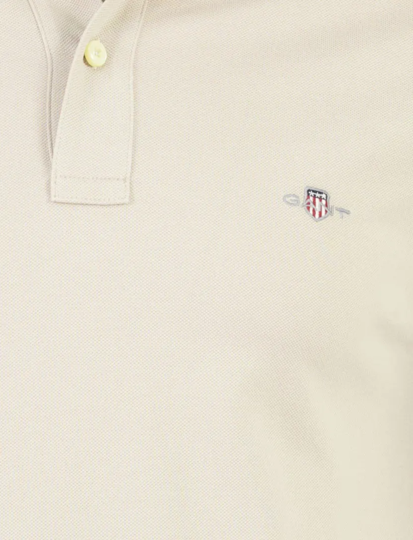 Poloshirts Gant Regular Fit beige