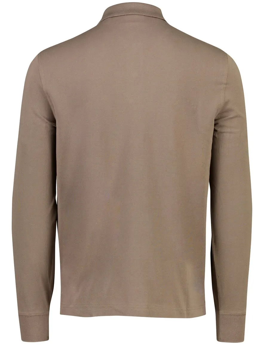 Poloshirt Gant bruin