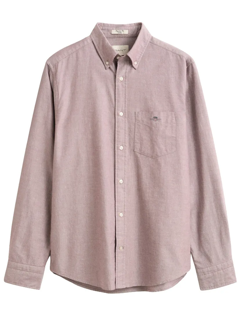 Overhemden Gant Regular Fit roze