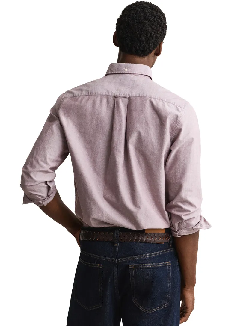 Overhemden Gant Regular Fit roze