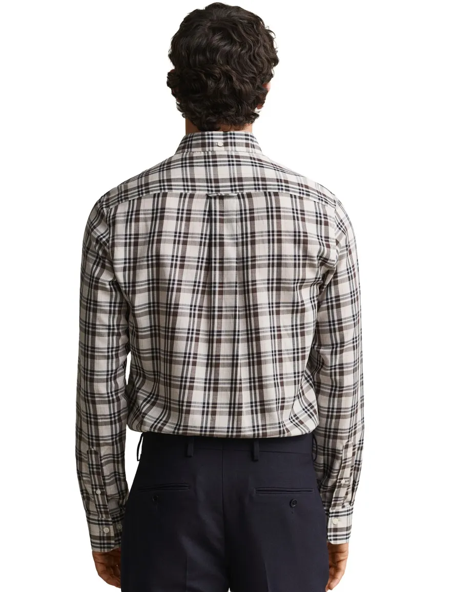 Overhemd Gant beige