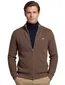 Gant vest bruin gebreid