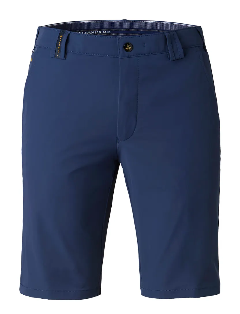 Chino shorts Meyer blauw normale fit