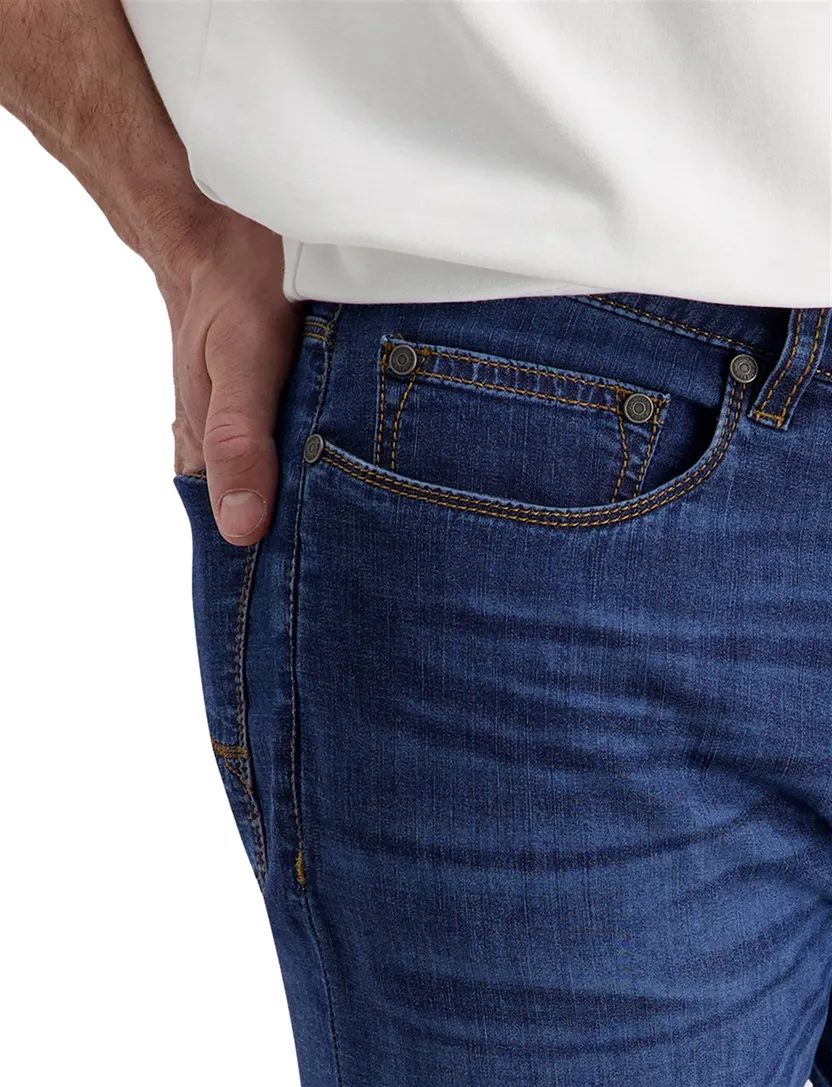 Broek Pierre Cardin donkerblauw jeans normale fit