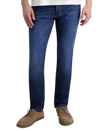Pierre Cardin Broek Pierre Cardin donkerblauw jeans normale fit