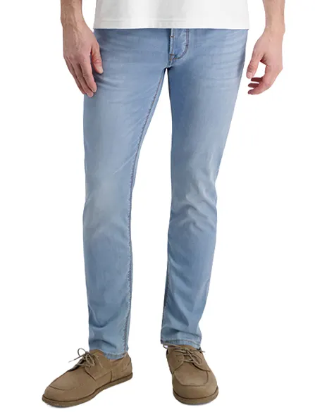 Broek Pierre Cardin in blauw spijker 5-pocket