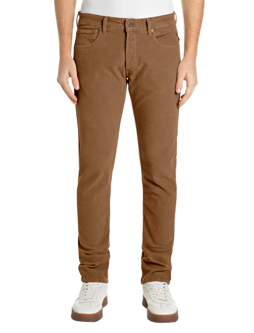 Replay corduroy broek bruin 5-pocket