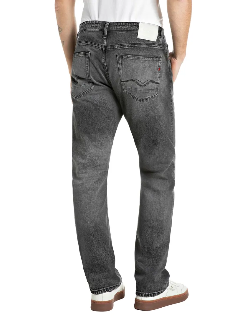 Jeans Replay grijs wijde fit