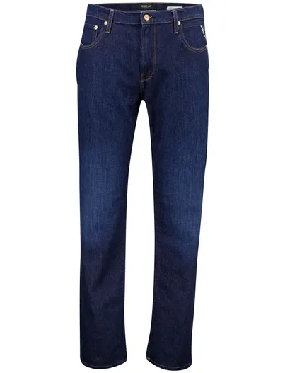 Replay Replay Aideen jeans donkerblauw 5 pocket model