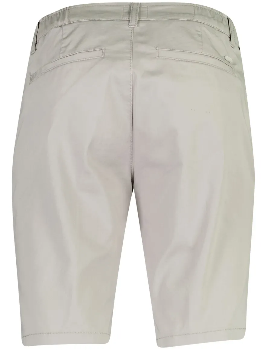 Chino shorts Brax grijs normale fit