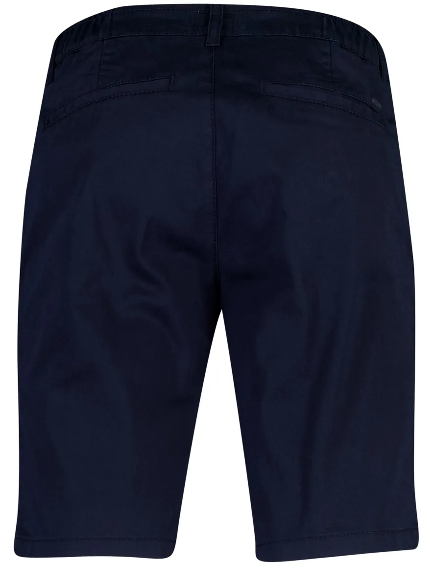 Chino shorts Brax donkerblauw normale fit