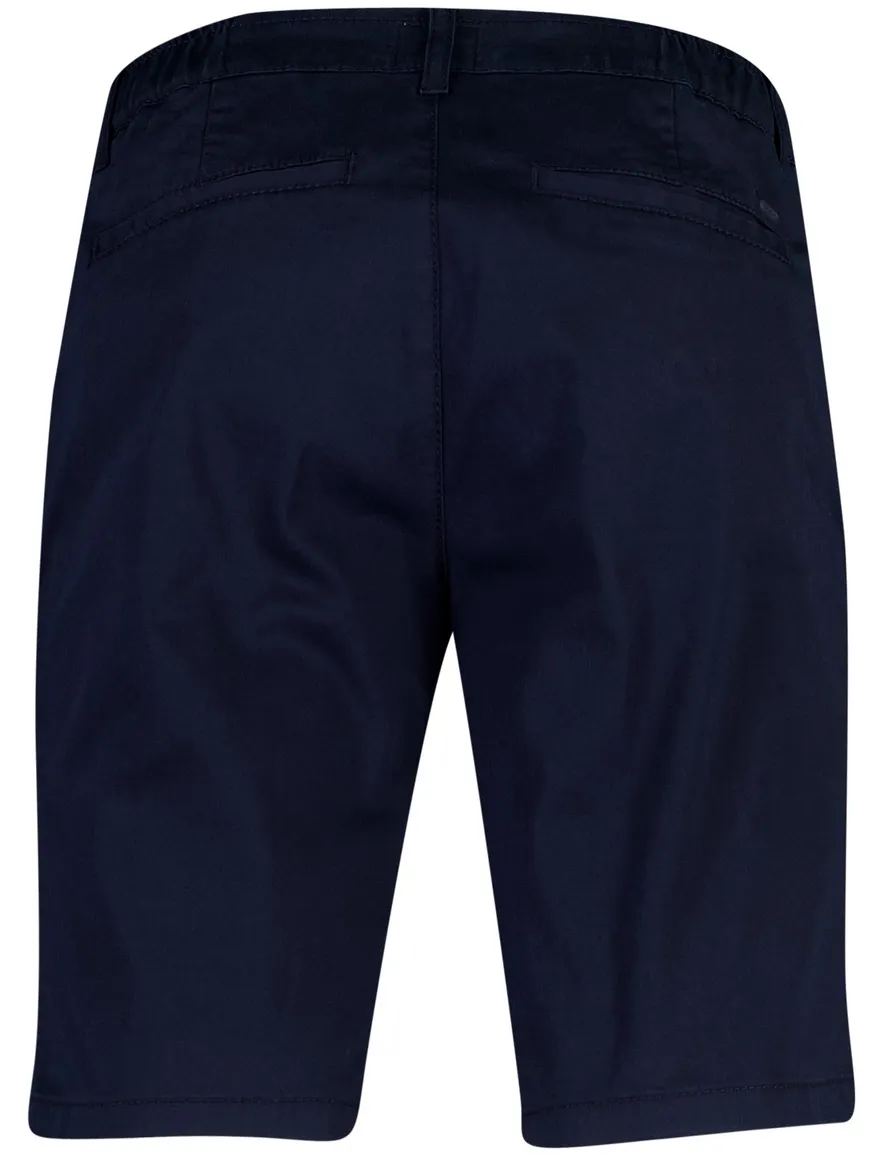 Chino shorts Brax donkerblauw normale fit