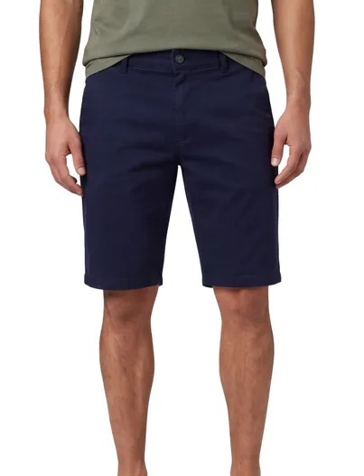 Brax Brax chino shorts donkerblauw katoen elastaan