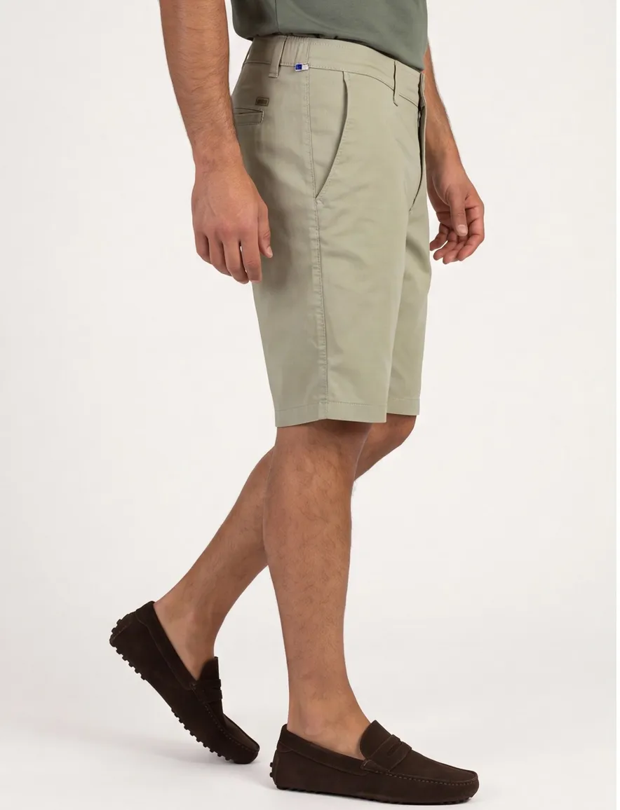 Brax chino shorts khaki normale fit