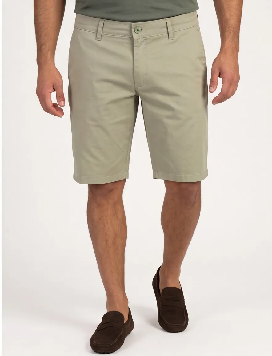 Brax chino shorts khaki normale fit
