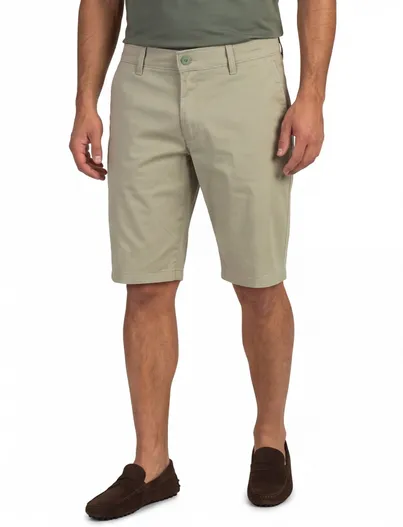 Brax Brax chino shorts khaki normale fit