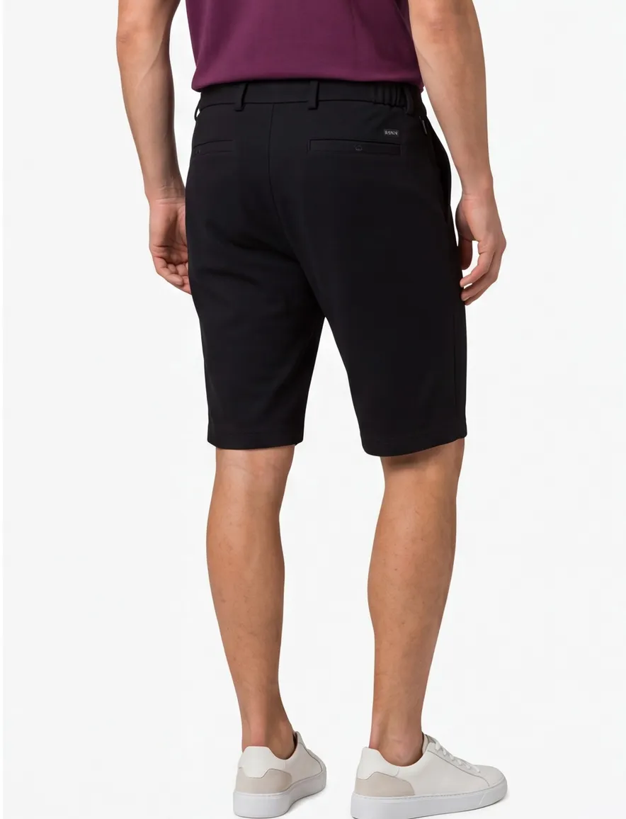 Brax korte broek zwart normale fit