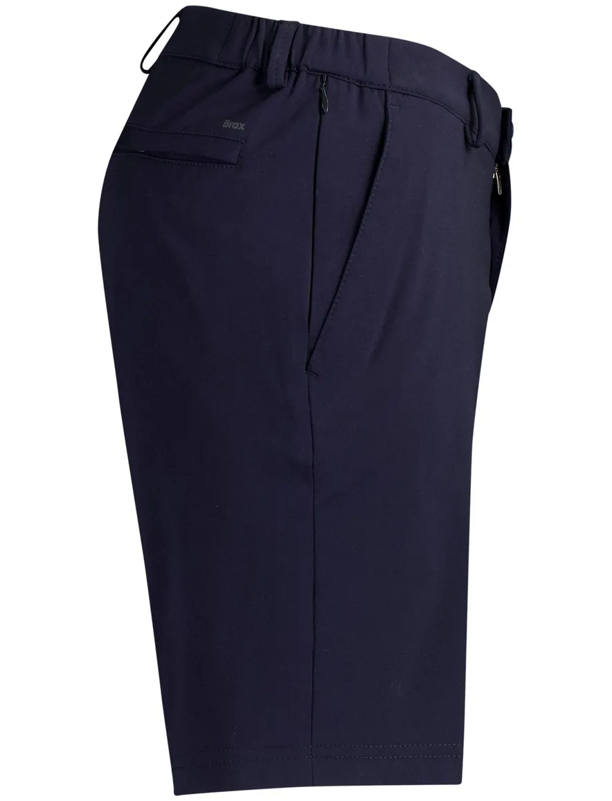 Shorts Brax donkerblauw stretch jersey