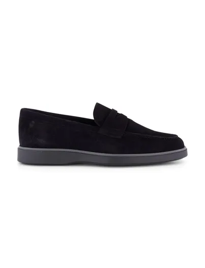 Magnanni Magnanni loafers donkerblauw leer