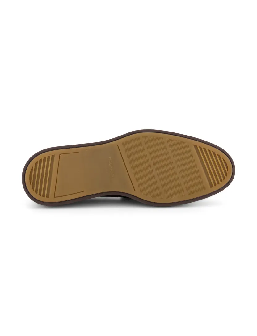 Magnanni loafers bruin leer