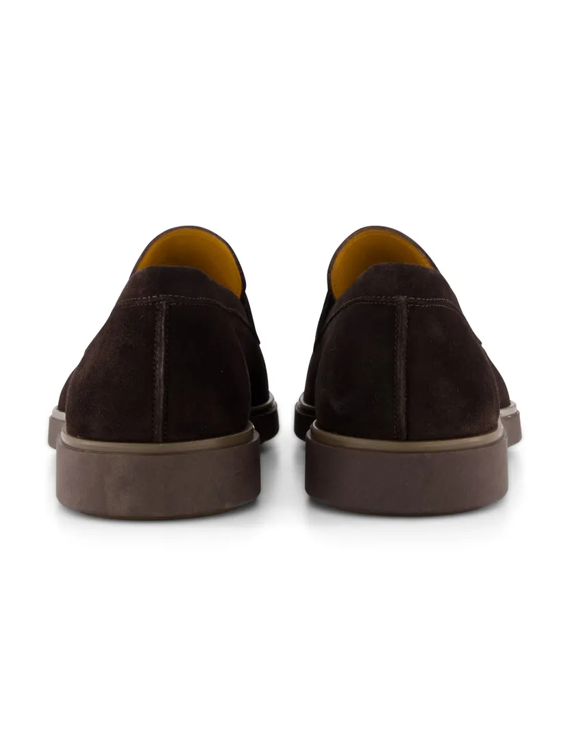 Magnanni loafers bruin leer