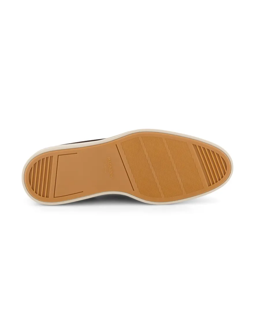 Magnanni loafers bruin leer