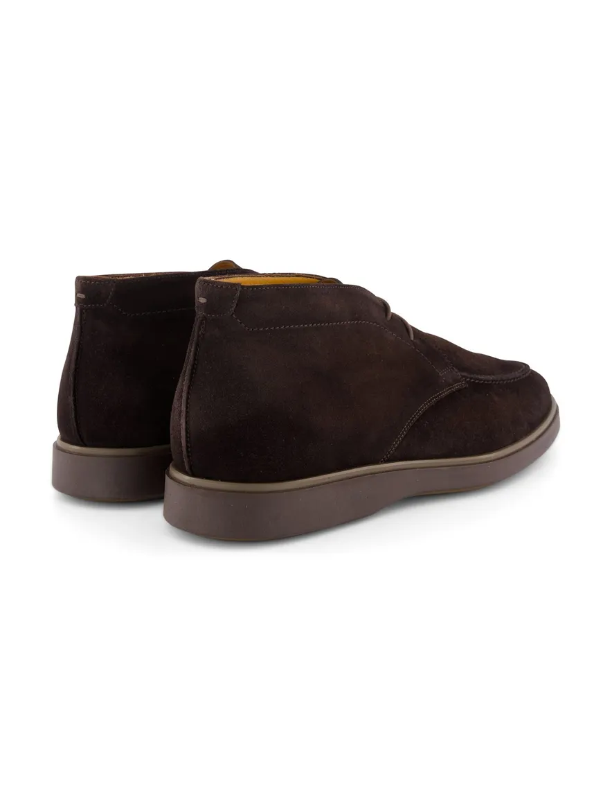 Magnanni nette schoenen bruin leer