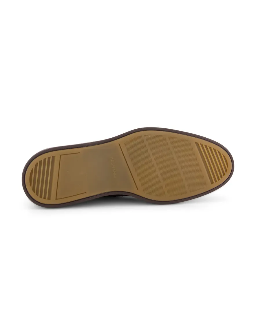 Magnanni nette schoenen bruin leer