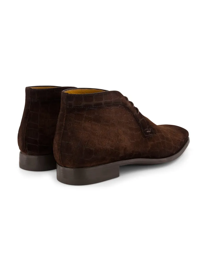 Schoenen Magnanni bruin leer