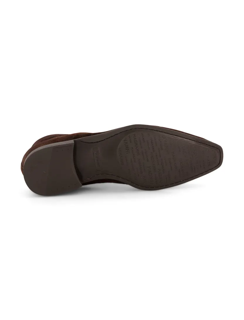 Schoenen Magnanni bruin leer
