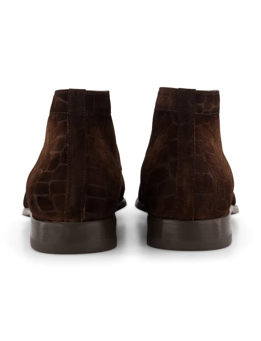Schoenen Magnanni bruin leer