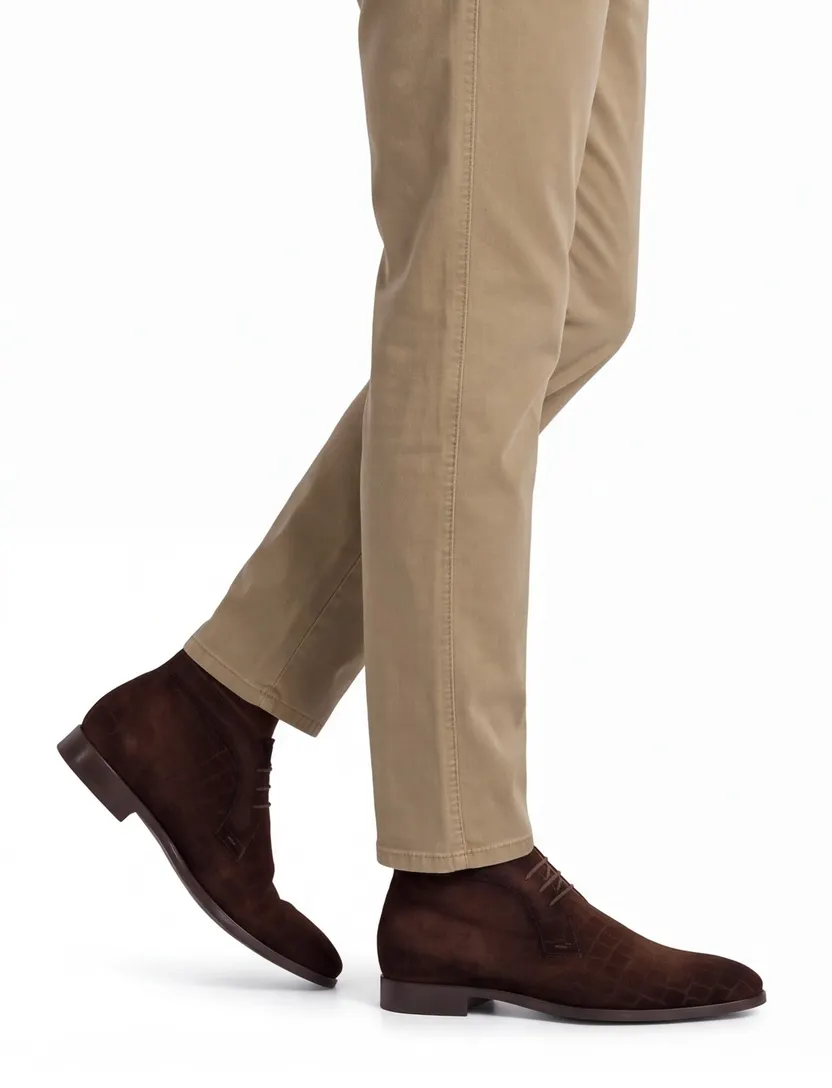 Schoenen Magnanni bruin leer