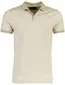Scotland Blue poloshirt v-hals gestreept camel