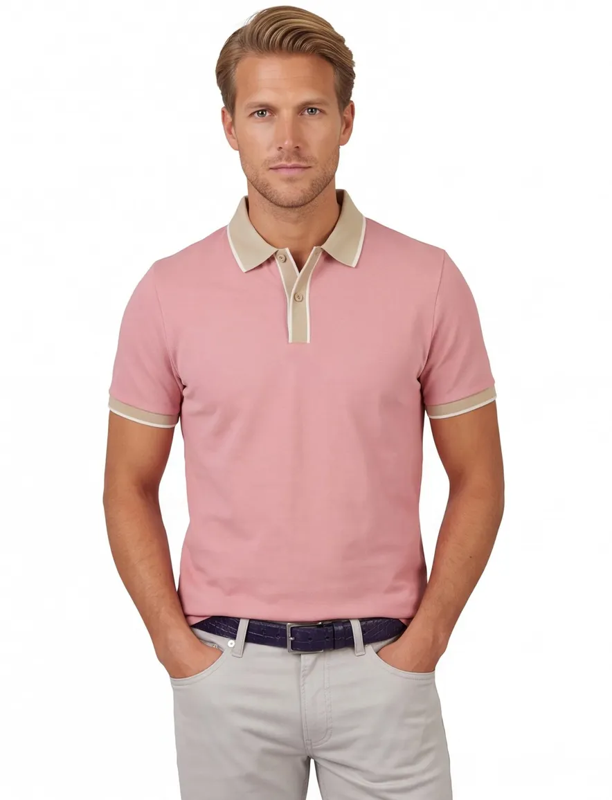 poloshirts Scotland Blue roze