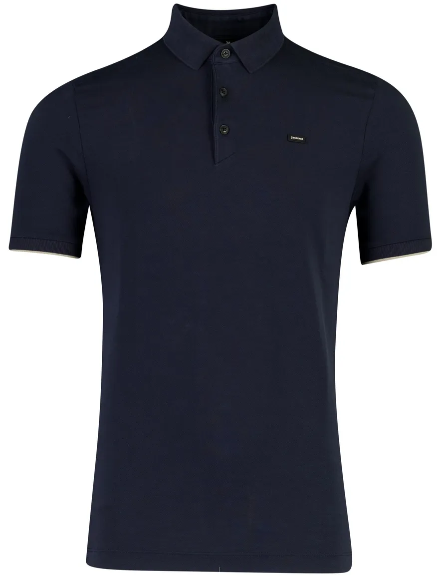Vanguard polo donkerblauw