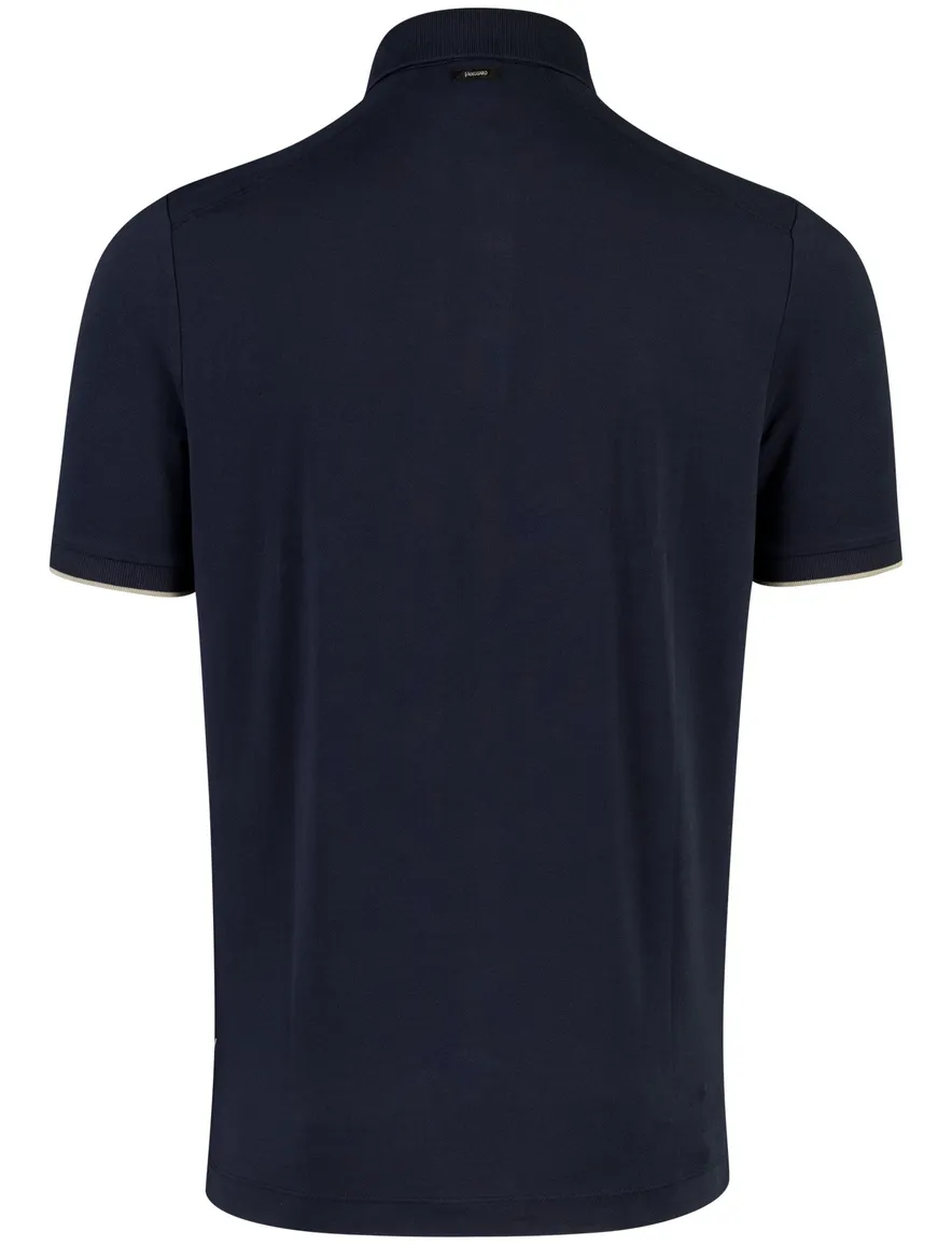 Vanguard polo donkerblauw