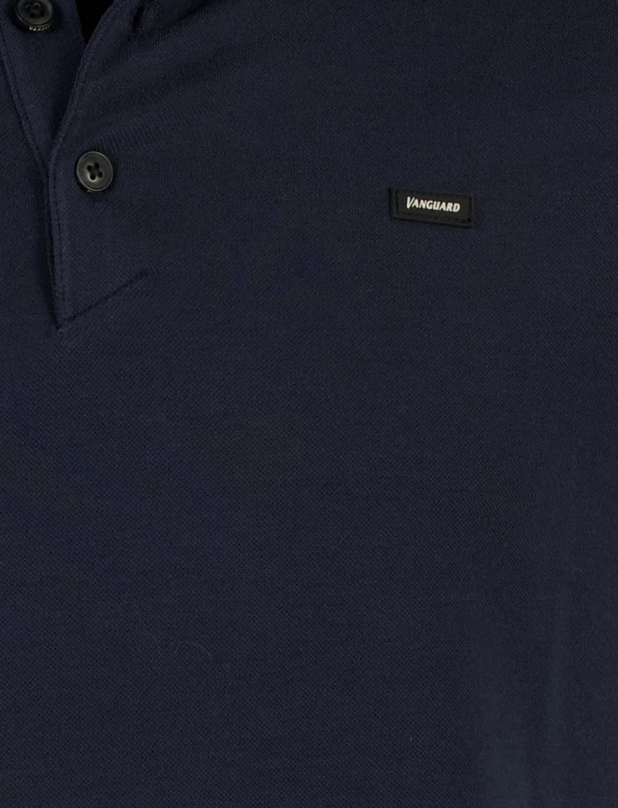 Vanguard polo donkerblauw