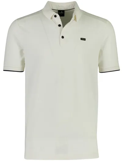 Vanguard Poloshirt Vanguard wit normale fit katoen