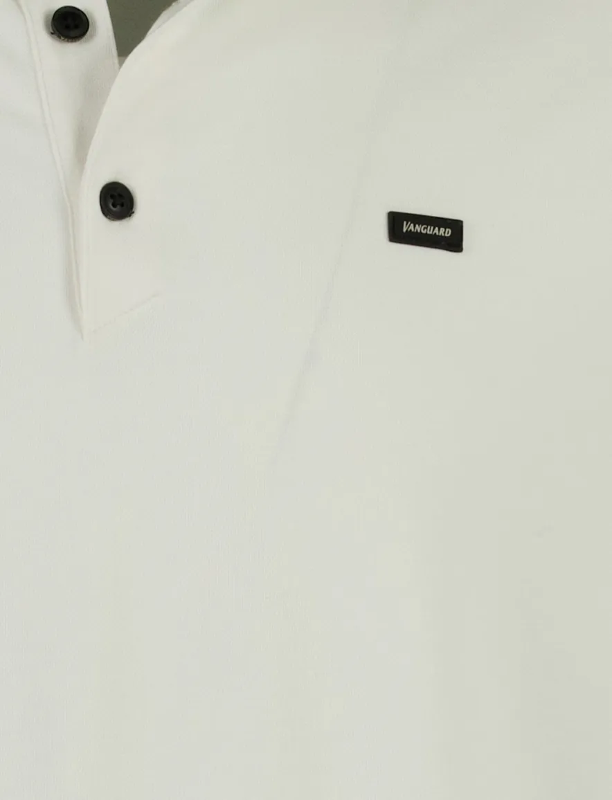 Vanguard polo pique wit