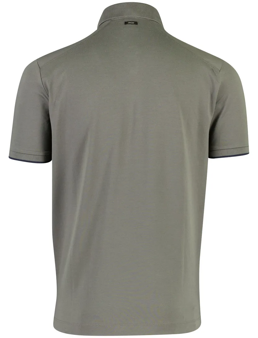 Poloshirt Vanguard groen katoen normale fit