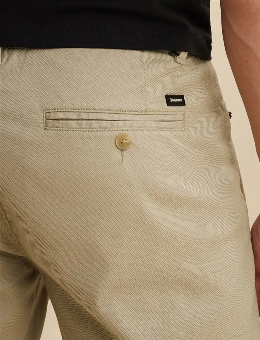 Shorts Vanguard beige slim fit