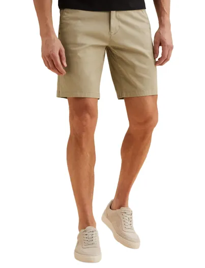 Vanguard Shorts Vanguard beige slim fit elastische band