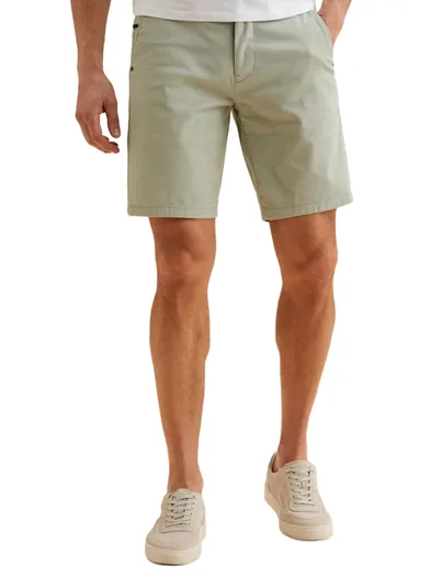 Vanguard Shorts Vanguard groen slim fit elastische band