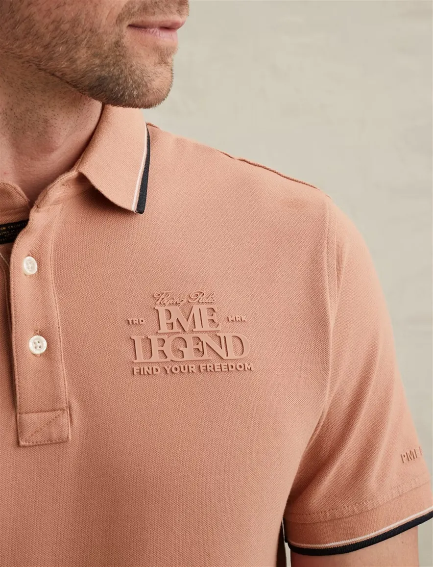 Poloshirt PME Legend roze