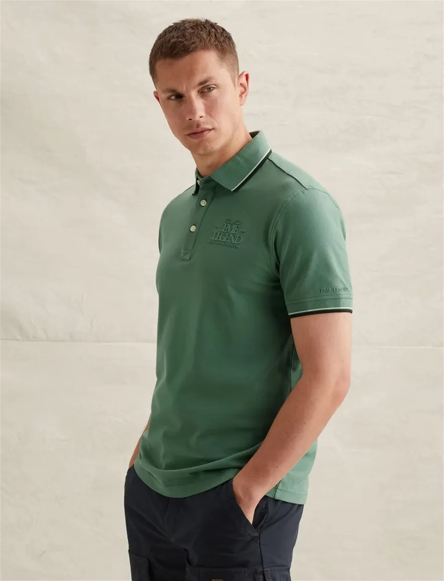 Poloshirt PME Legend groen