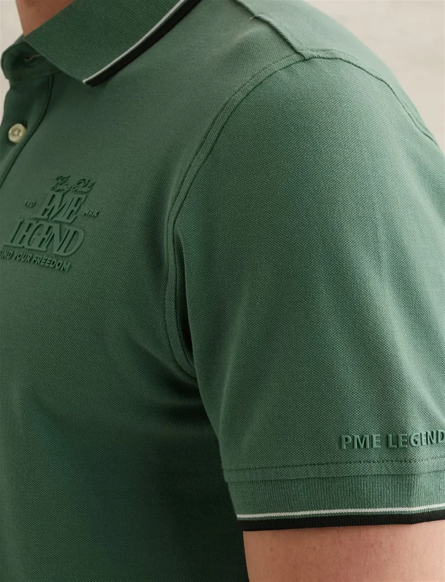 Poloshirt PME Legend groen