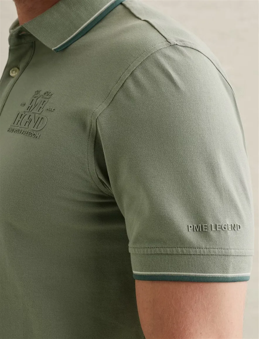 Poloshirt PME Legend groen